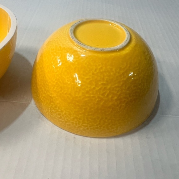 Yellow Citrus Bowl Set - fruit bowls - Picture 2 of 7